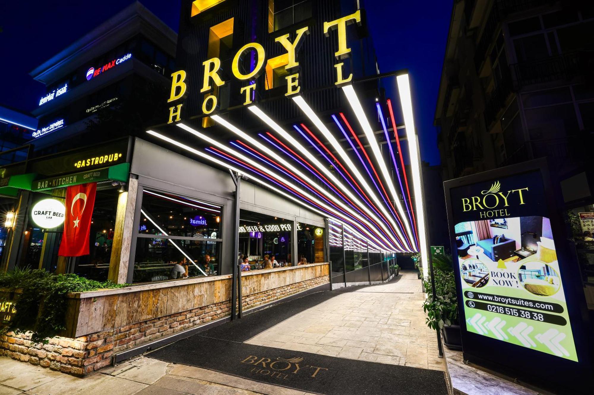 Broyt Hotel Istanbul Eksteriør billede